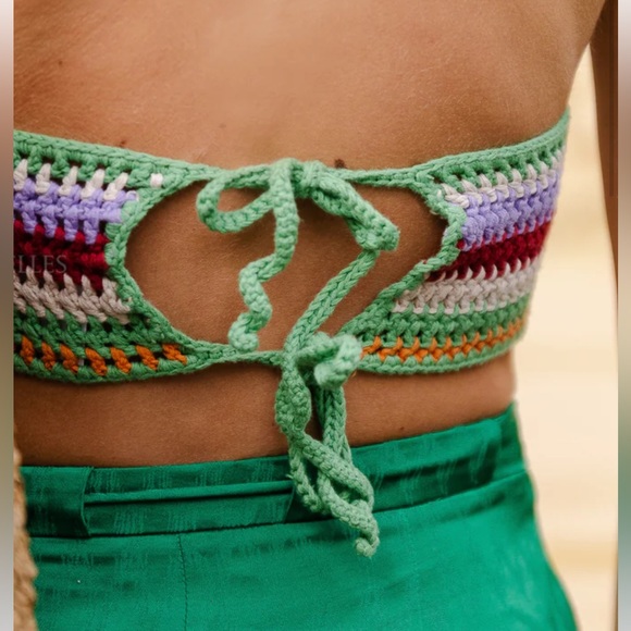 SUNCOO PARIS CROCHET HALTER - Picture 7 of 14